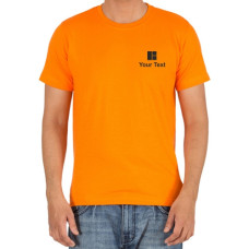 Round Neck Orange Tshirt